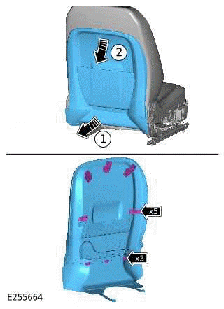 Front Row Seat Cushion Cover